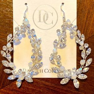 Silver Dareth Colburn Earrings, Never worn!